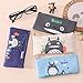 BIGOCT Pencil Case Stationery Pouch Key Chain (4TotoroBags)