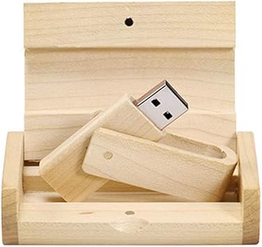 Memoria USB USB 2.0/3.0 de Madera con Caja de Madera 2.0 16GB: Amazon.es: Electrónica