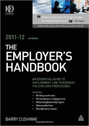 The Employers Handbook 2011 12 An Essential Guide To - 