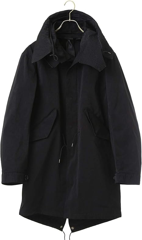 Amazon Ten C テンシー Parka Black アウター ジャケット コート ロングコート モッズコート パーカー メンズ ミリタリー 44 ブラック コート ジャケット 通販