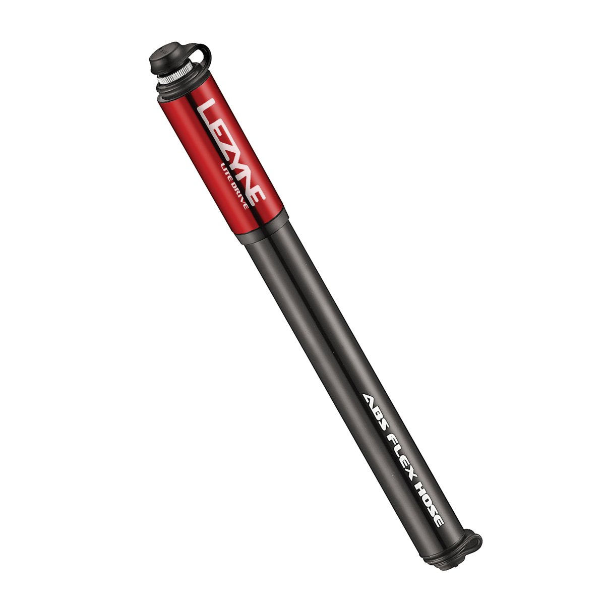 Lezyne Lite Drive Mini Pump Medium Red Gloss 160PSI 21.6 cm 1-MP-LTDR-V1M11 M/21.6 cm