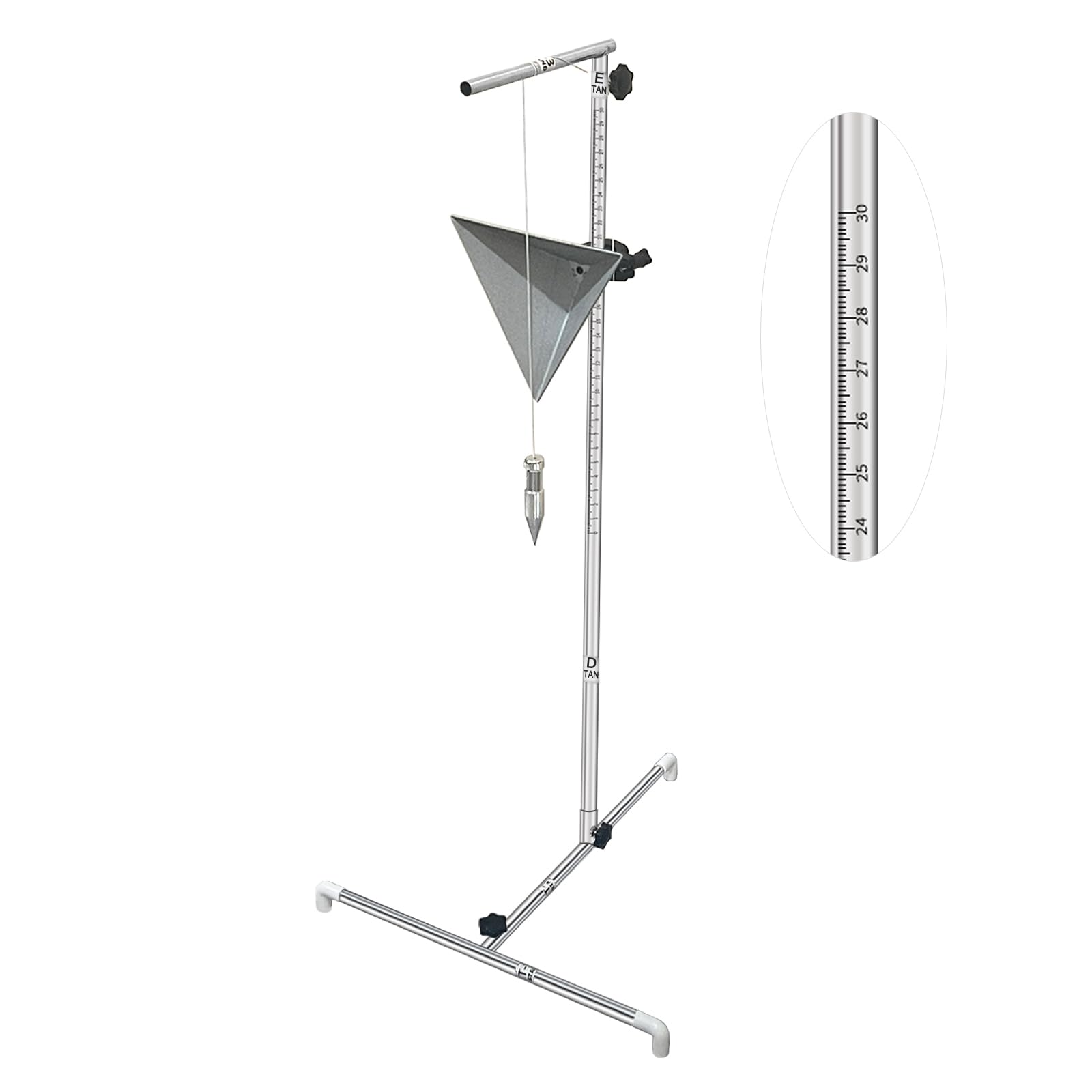 Photo 1 of ADAS Calibration Tool Automotive Radar Aiming Corner Reflector Kit Included Plumb Bobs with String Graduated 0-30 cm Scale, Car Calibration Kit Compatible with Kia Honda Toyota Mazda Ford GM Hyundai