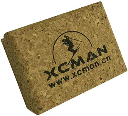 XCMAN Ski Wax Cork Block for Wax or Fluoro Powders