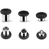 TOMSIN Replacement Thumbsticks for Xbox Elite 1 Controller,6 in 1 Swap Magnetic Joysticks for Xbox One Elite Controller Serie