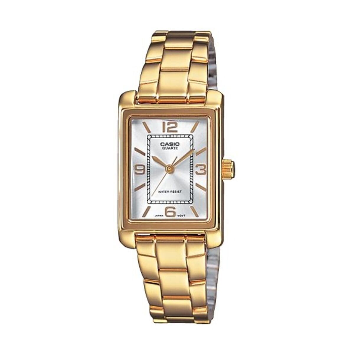 Casio Women's Analogue Quartz Watch with Stainless Steel Bracelet LTP-1234PG-7A