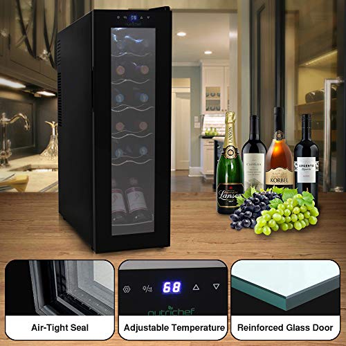 3 Nutrichef+PKCWC120+Refrigerator+White+Countertop+Cooler+Freestanding