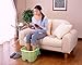 JapanBargain 1827, Japanese Foot Spa Bucket Detox Message Tub, Made in Japan