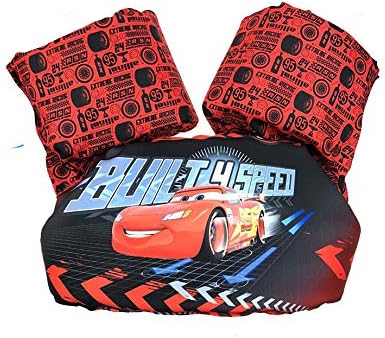 Baby Floats for Pool,Kids Life Jacket from 30 to 50lbs, Compatible 20-30 Pounds Infant/Baby/Toddler, Swim Vest with Arm Wings for Boys and Girls (Car Black)