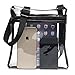 Clear Purse, F-color Clear Stadium Bag NFL, BTS Approved Concert Purse for Women, Black