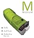 Raqpak Stuff Sack Set of 4 Lightweight Travel Drawstring Bags for Luggage and Outdoors (Mixed-L/M/S/xs, Green)