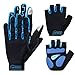 INTEY Bike Gloves Half/Full Finger 2 Pack With Thickened Gel Pad & Touch Screen Fabric, Ultra Light (L)