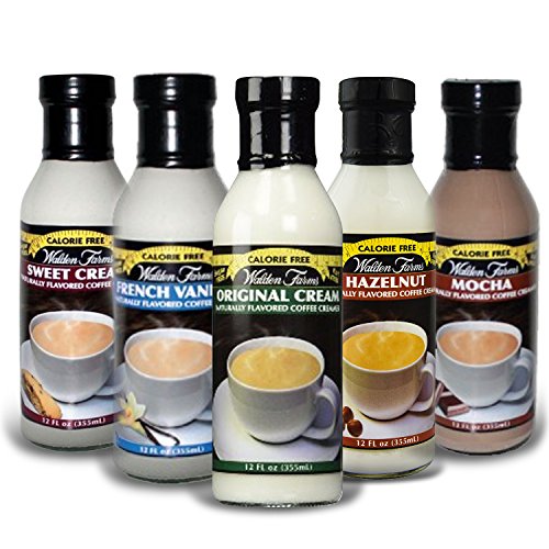 Walden Farms Coffee Creamers Calorie Free, Dairy Free, Carb Free And