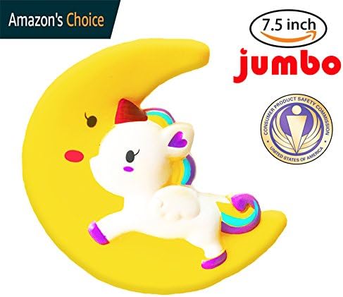 Dialeesi Squishy Toys Slow Rising Jumbo Cream Scented Decompression Squeeze Soft Stress Relief Decorations For Kids And Adults Big Moon