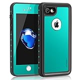 iPhone 7 Waterproof Case, FITFORT Rugged Underwater Full Sealed Cover Snowproof Shockproof Dirtproof IP 68 Ultra Slim Waterproof Case for iPhone 7 (4.7