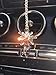 Crystal Guardian Angel Suncatcher Car Charm for Rear View Mirror (Clear)