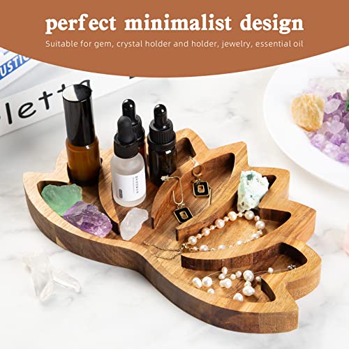 Lotus Crystal Tray for displaying Your Crystals and Healing Stones