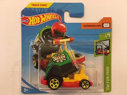 HW Fun Park Boom Car (RARE Short Card) 2017 - 2018