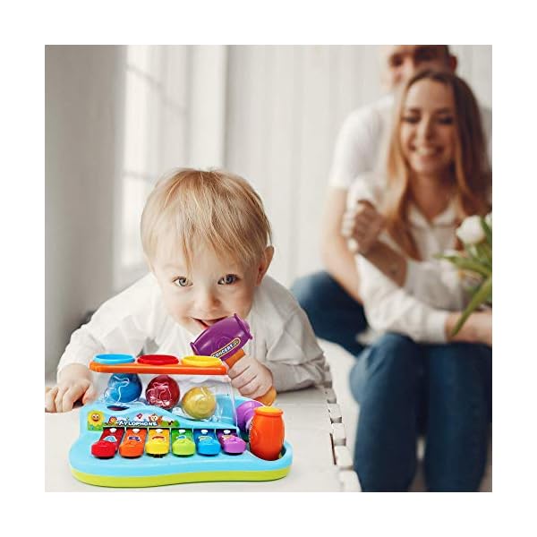 playing blocks for babies