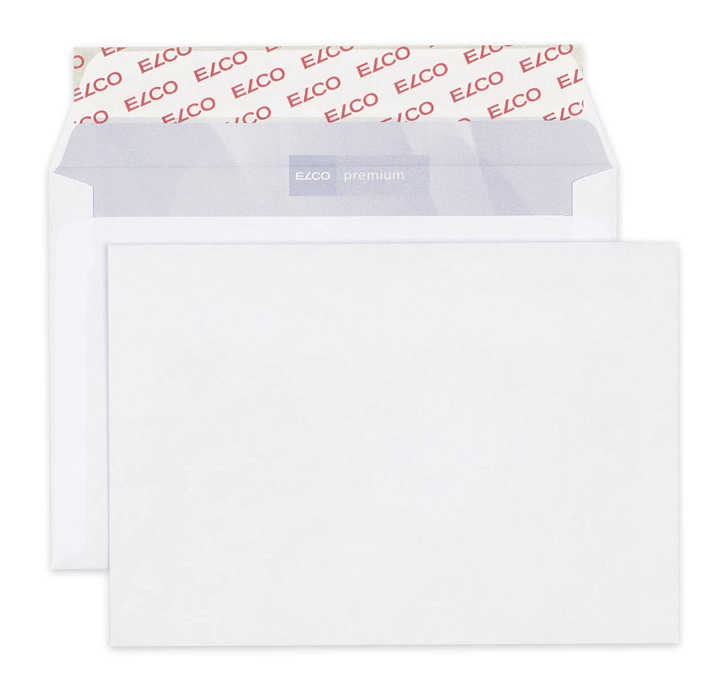 ELCO Premium Envelope, C6 (114 x 162 mm), Without Window, Adhesive Closure, 80g/m2, FSC Mix, White, Box á 500 envelopes