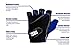 RIMSports Workout Gloves for Men and Women - Breathable Weight Lifting Gloves for Gym, Exercise, Weightlifting, Cycling, Rowing, Training Leather Palm Padded Thumb Protected Against Calluses Blister