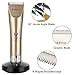 BuySShow Professional Hair Clippers for Men and Babies Quiet Clippers Cordless Haircut kit with 2 Scissors 1 Hair Comb Charging Dock Self Hair Cutting System