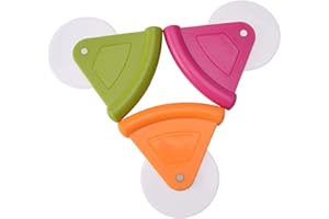 Pizza Wheel Cutter, Plastic Kitchen Tool for Pizza, Cake, Bread, Candy Colour Series