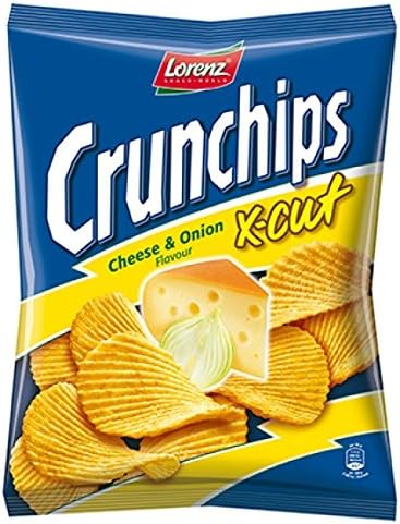 Xcut Crisps Cheese 150g Pack of 8 from Lorenz