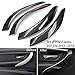 Chenghuaguo 4Pcs Interior Door Handle Cover Trim for BMW 3 Series F30 F34 2013~2018 Carbon Fiber Look Interior ABS Trim Handle Sticker