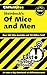 CliffsNotes on Steinbeck's Of Mice and Men (Cliffsnotes Literature Guides)