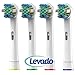 Oral b Replacement Brush Heads- Pack of 20 Generic Oral-B Braun Flossaction Electric Toothbrush Heads- Floss Action Brushes for the Entire Family
