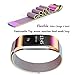 Tobfit Fitbit Charge 2 Band, Milanese Loop Mesh Smooth Stainless Steel Strap, Magnetic Closure Metal Clasp Replacement Wrist Band for Fitbit Charge 2, Small, Colorful