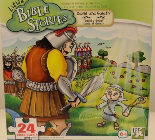 Little Bible Stories 24 Piece Puzzle - David and Goliath