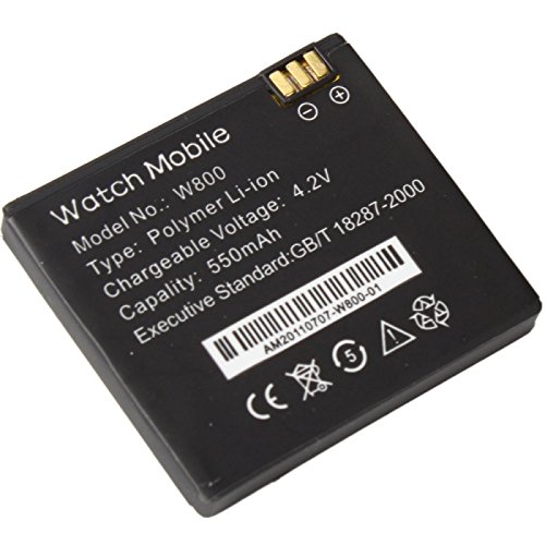 550mAh W800 Battery for W818 Watch Phone