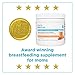 Upspring Milkflow Breastfeeding Supplement Drink Mix with Fenugreek & Blessed Thistle | Chai Latte Flavor | Lactation Supplement to Promote Healthy Breast Milk Supply | 24 Drink Servings
