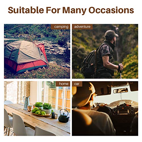 Multi-Purpose Hammer,KUSONKEY 12 in 1 Mini Portable Hammer with Nail Puller,Wire Cutter,Knives,Nail File,Plier,Screwdrivers,Saw,Bottle Opener,Wooden Gift for Him,Men,Father,Husband,Boyfriend