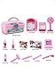 Doctor Toys Stethoscope Injections Nurse Pretend Play Kit for Kids Pink Luminous Sound Medical Doctor's Kit 30 pcs Role Play Educational Toys