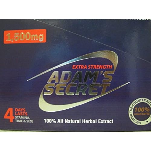 Adam's Secret Male Enhancement Pill - 10 Pills - 96 hours last Each (10) image