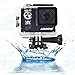 ABLEGRID AG9000 30-meter Waterproof 16MP 2.0 inch WIFI Ultra-HD 4K Sports Action Camera with 170° wide Angle Lens Black