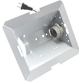 S97014212 Light Reflector with Socket for Broan NuTone 763N HB80RL 678 679 Bathroom Ventilation Fan. Fit for Broan Various Models