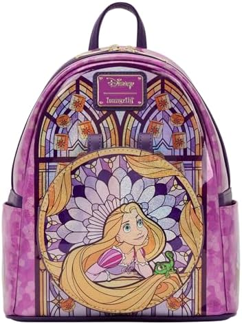 Amazon.com | Loungefly Disney Tangled Painted Landscape Mini  display picture 3