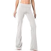 Safort 28" 30" 32" 34" Inseam Regular Tall Bootcut Yoga Pants Flared Leg Dress Pants with Pockets for Casual