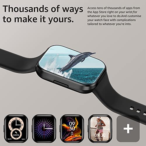 ASWEE Smart Watch, Fitness Tracker with 24/7 Blood Pressure and Heart