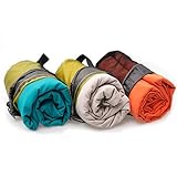 WILD-WIND Lightweight Backpacking Compact Sleeping Bag Liner Sleep Sack - Camping Travel Outdoor Picnic