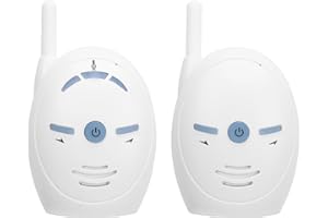 Baby Monitor, Portable Digital Kids Monitor Two Way Talk Long Range Up to 2000 Ft High Sensitivity Night Light Control with L