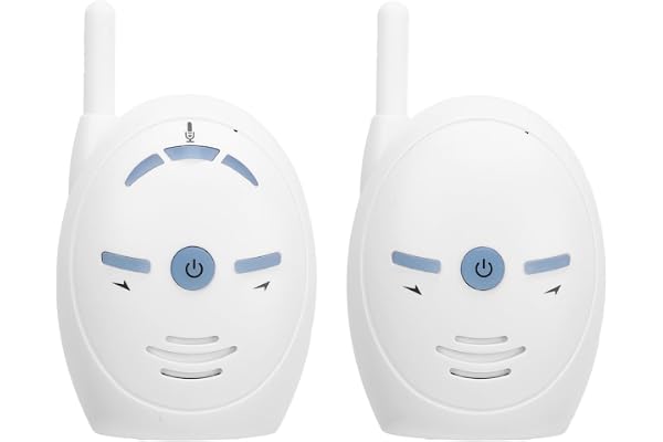 Baby Monitor, Portable Digital Kids Monitor Two Way Talk Long Range Up to 2000 Ft High Sensitivity Night Light Control with L