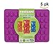 5 PACK - 250 Cavity SILICONE GUMMY BEAR MOLD by Yunigami - FDA Approved, Kid Approved, (Bonus Droppers + Recipes!) – Great for Candy, Chocolate, Ice Cubes, Vitamins and More