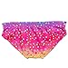 Anbaby Girls 3 Pcs Princess Mermaid Tail Swimwear Swimsuit Bikini Set Rainbow 1 120CM