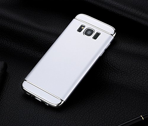 A Trading Galaxy S8 Plus Case, Shockproof Thin Hard Case Cover For Galaxy S8 Plus (Silver)