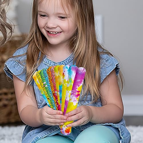 Shindel 96PCS Slap Bracelets Bulk, Kids Slap Wristbands Snap Bracelets Tie Dye Dinosaurs Mermaid Emotions for Party Favors Classroom Prizes Kids Birthday