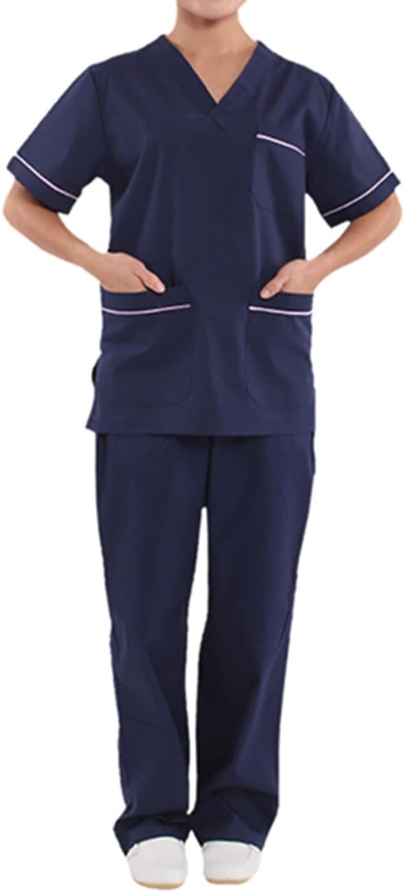 PICTURESQUE Unisex Slipcase Baggy + Slip Pants Set Medicine Doctor Uniform Workwear Nurse Bandage Clothing